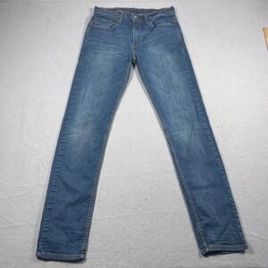 Levi's 502 Men's Slim Straight Jeans in Classic Blue. 32x38